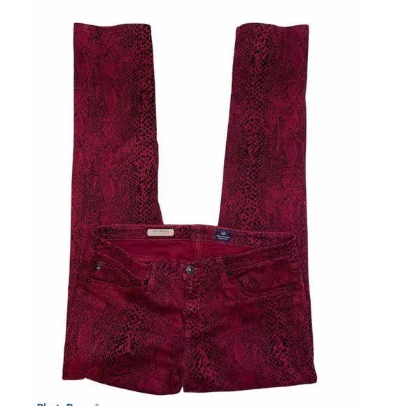 AG Adriano Goldschmied Animal Print Jeans - Picture 3 of 8